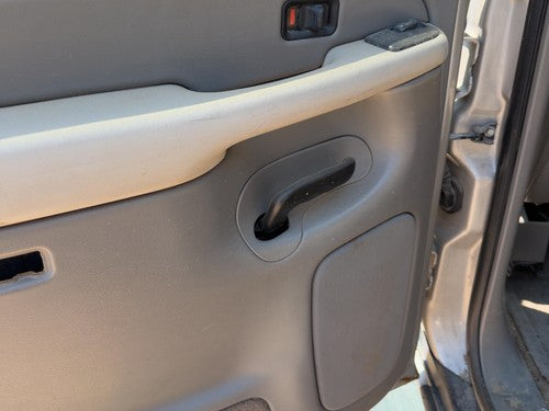 00-06 Suburban 1500 Driver Left Rear Door Trim Panel With Switches Back Gray 92I