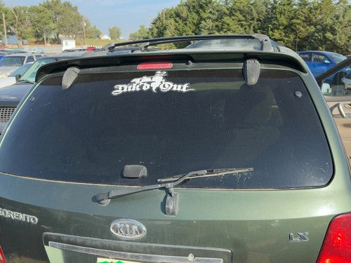 2003-2009 Kia Sorento Back Glass Rear Window Oem 817113E050