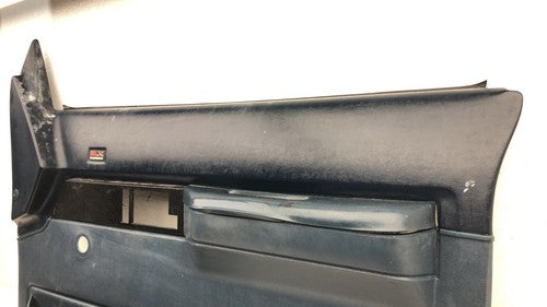1988-1993 Gmc Sierra 2500 Passenger Right Front Door Trim Panel Oem Blue