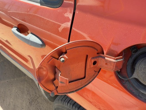 2001-2007 Ford Escape Fuel Tank Door With Hinge Gas Lid Oem Filler Orange Gw