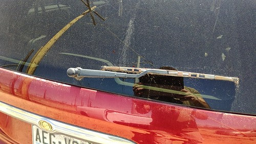 01-07 Town Country Back Glass Wiper Arm Oem Rear Window Blade Liftgate Hatch