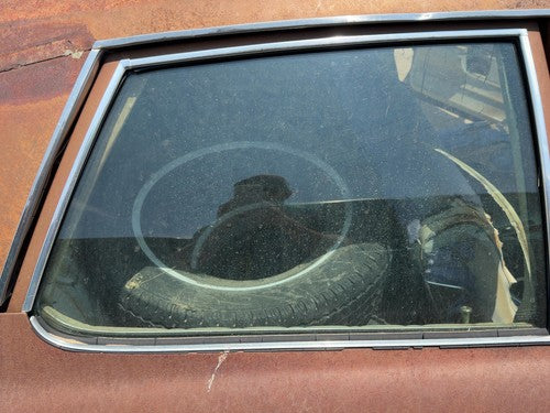 1971-1974 Chevy Impala Passenger Right Rear Side Window Door Glass Oem Back