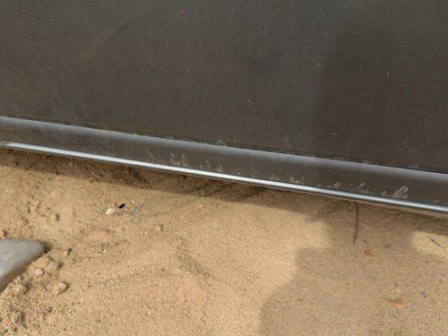 98-04 Seville Driver Left Rear Moulding Door Back Lower Sedan Thunder Gray 88U