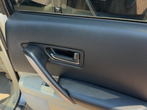 03-04 Fx45 Passenger Right Rear Door Trim Panel Switches Back Willow/Black S