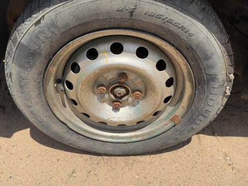 1999-2003 Mazda Protege Dx 14" Steel Wheel Oem Factory Rim #4 9965J25540