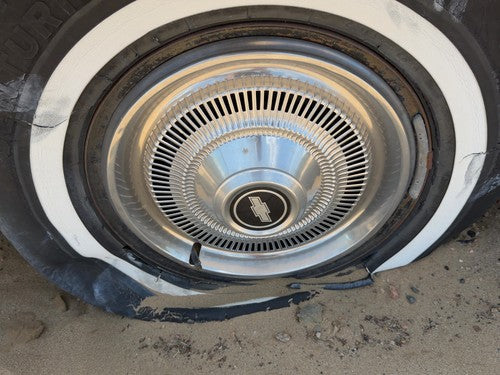 1971-1976 Chevy Impala Set of Four 15 Inch Hubcaps Wheel Covers OEM 03968761