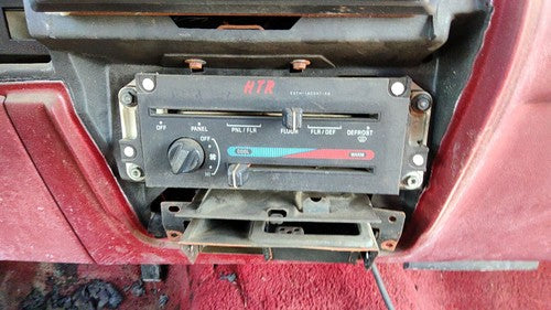 1989-1990 Ford Bronco 2 Temperature Control Module In Dash Heater Head Unit Oem