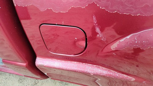 1998-2001 Mazda B2500 Fuel Tank Door With Hinge Gas Lid Oem Filler Red Fl