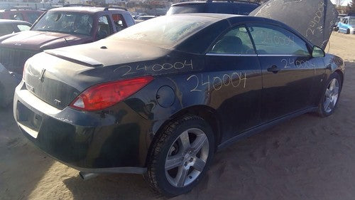 2009 Pontiac G6 Convertible Rear Cargo Shade Cover Oem