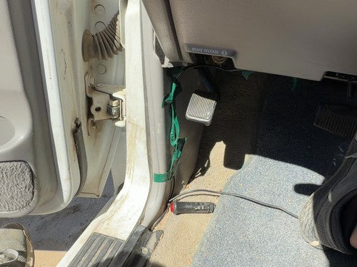 1994-2003 Ford Ranger Driver Left Lower Kick Trim Panel Oem Gray G2