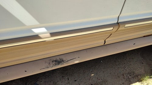 91-94 Ford Explorer Driver Left Front Moulding From Door Oem Trim Strip White