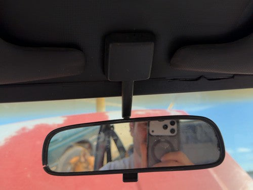 1987-1988 Toyota FX Inside Rear View Mirror OEM Windshield Mounted