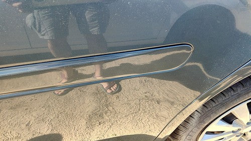 04-08 Grand Prix Driver Left Rear Moulding From Door Back Trim Stealth Gray 46U