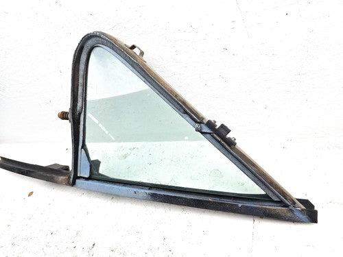 80-91 Ford F150 Driver Left Front Vent Window Small Door Glass With Frame Oem