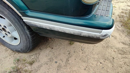 1995-1997 S10 Blazer Driver Left Rear Moulding Bumper End Cap Oem Green