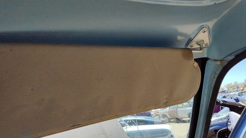 1981-1993 Dodge Ram W150 Passenger Right Sun Visor Oem Blue