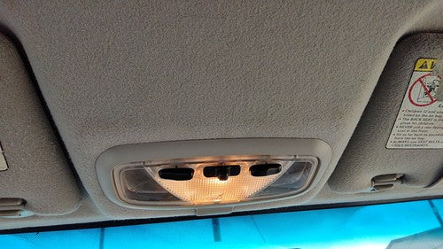 00-04 Station Wagon Center Overhead Console Dome Light Map Lamp Cubby Gray Ea