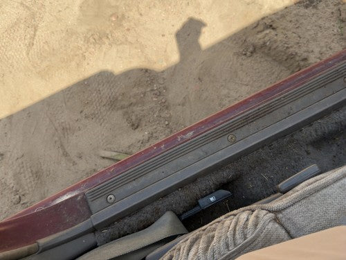 1985-1988 Nissan Maxima Driver Left Lower Sill Step Moulding Trim Panel Oem Gray