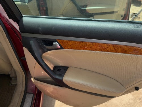 2004-2006 Acura Tl Passenger Right Rear Door Trim Panel With Switches Back Tan C