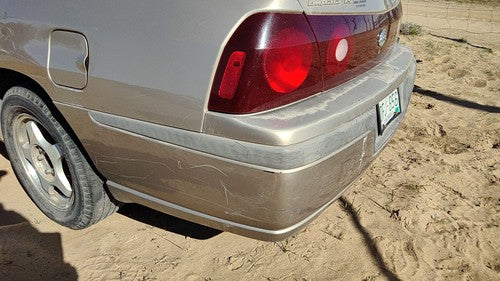 2000-2005 Chevy Impala Rear Bumper Cover Assembly Oem Back Gold 49U 10373652