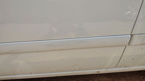 00-07 Station Wagon Driver Left Front Moulding From Door Trim Strip White Yz