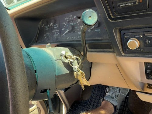 1991-1994 Ford Explorer 2 Dr Steering Column Assembly Tilt Cruise Tan