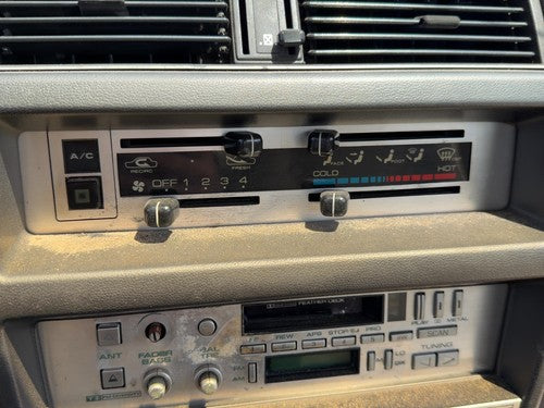 87-88 Nissan Maxima Temperature Control Module In Dash Heater Ac Head Unit Oem