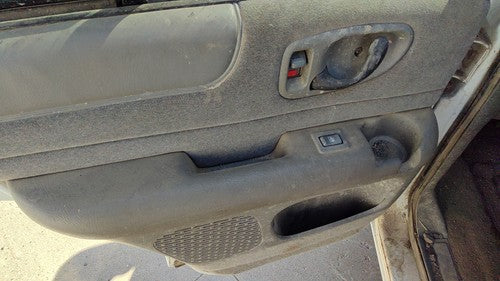 1998-03 S10 Blazer Driver Left Rear Door Trim Panel With Switches Back Gray 92H
