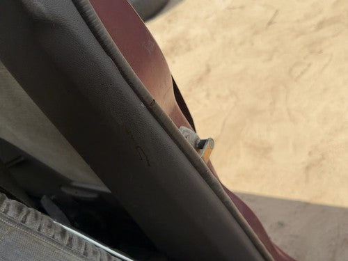 1985-1988 Nissan Maxima Sedan Driver Left Lower B-Pillar Trim Gray OEM