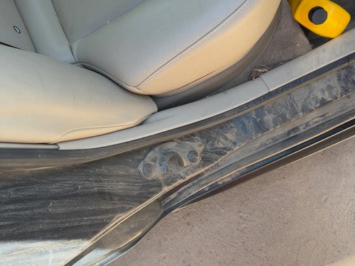 06-11 Impala Passenger Right Rear Lower Sill Plate Step Trim Panel Oem Neutral