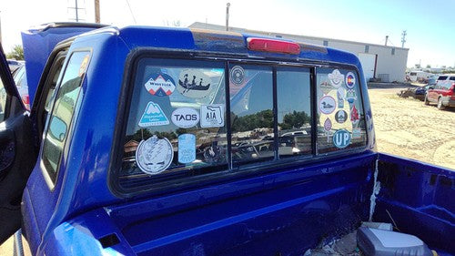 1998-2011 Ford Ranger Sliding Back Glass Rear Window Assembly Oem 6L5z13422b30ba