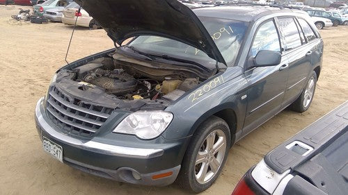 04-08 Pacifica Driver Left Front Spindle Steering Knuckle With Wheel Hub