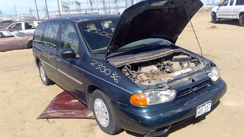 1997-1998 Ford Windstar Complete Upper Intake Manifold With Throttle Body 3.0L
