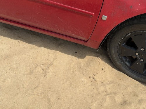 06-08 Impala Passenger Right Lower Rocker Panel Moulding Oem Precision Red 27U