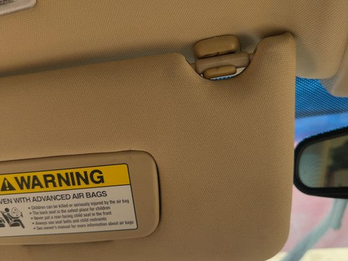 2004-2008 Acura TL Driver Left LH Sun Visor Illuminated Tan OEM 83280SEPA02ZA
