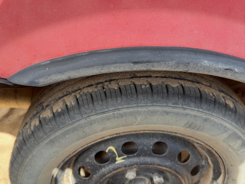 1987-1988 Toyota FX Passenger Right Rear Wheel Flare Moulding OEM Back