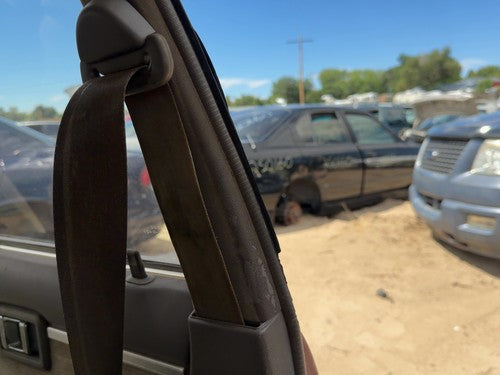 1985-1988 Nissan Maxima Sedan Driver Left Upper B-Pillar Trim Gray OEM