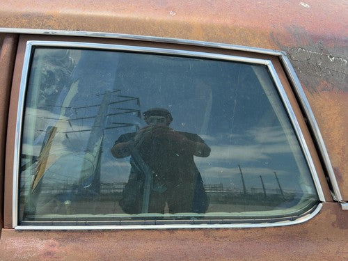 1971-1974 Chevy Impala Driver Left Rear Side Window Door Glass Oem Back