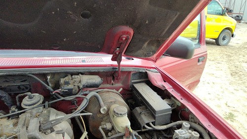 1998-2001 Mazda B2500 Driver Left Hood Hinge Assembly Oem Red Fl Zzp052410