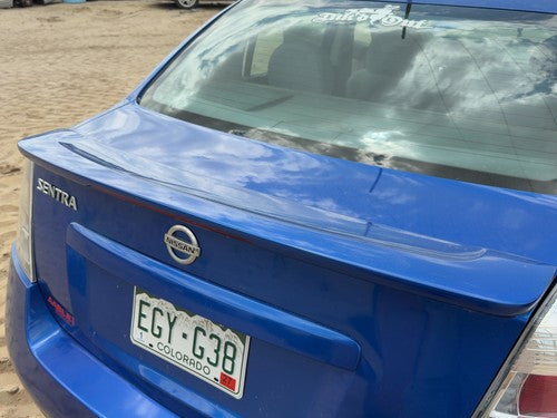2007-2012 Nissan Sentra Rear Spoiler Back Wing Oem 2.0L Blue B17 96030Et80C