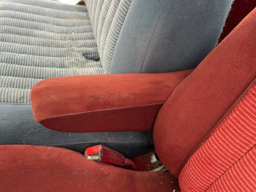 1993 Chevy Silverado 1500 Driver Left Front Arm Rest Side Seat Oem Red