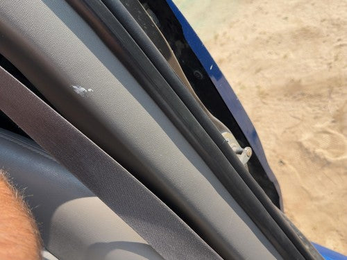 2002-2007 Saturn Vue Redline Driver Left Lower B-Pillar Trim Gray 17D 22730149