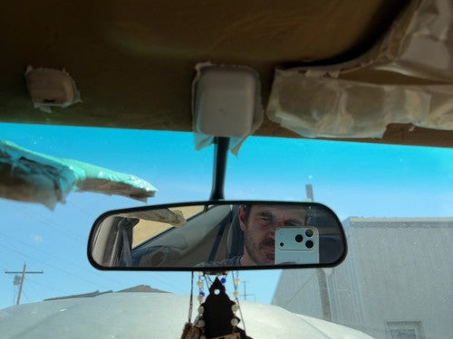 1996-2000 Honda Civic Inside Rear View Mirror Oem Windshield Mounted