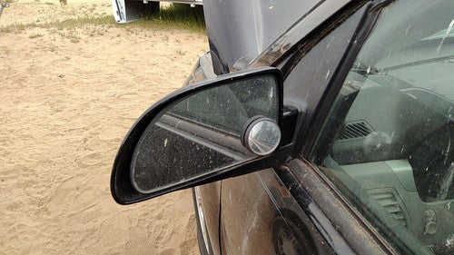 07-09 Grand Vitara Xl-7 Driver Left Power Side Mirror Door Mounted Oem Black
