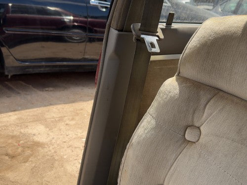 1985-1988 Nissan Maxima Sedan Passenger Right Lower B-Pillar Trim Gray OEM