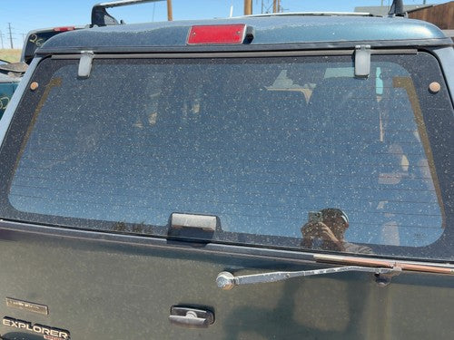 1991-1994 Ford Explorer 2 Dr Back Glass Rear Window Heated with Wiper Privacy