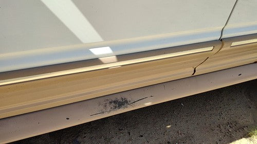 91-94 Ford Explorer Driver Left Front Moulding From Door Oem Trim Strip White