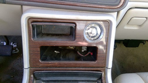 2003 Cadillac Escalade Center Console Trim Bezel Woodgrain Panel 10368887