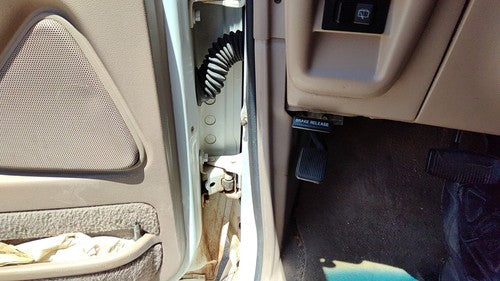 1991-1994 Ford Explorer Driver Left Lower Kick Trim Panel Oem Tan