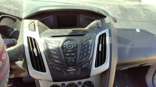 13-14 Focus Ford Focus Trim Bezel Around Radio Surround Dash Panel Oem Black Ew